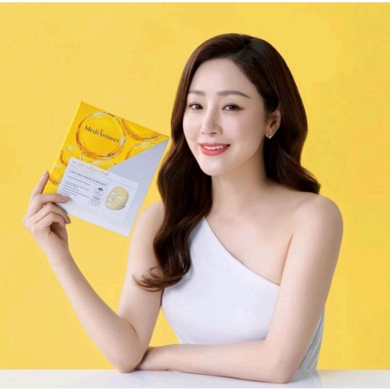 Mặt Nạ Filler Collagen 83% About Me Medianswer Vita Collagen Mask