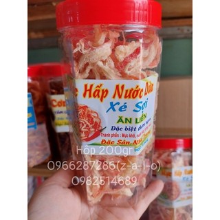 500gr mực xé hấp nước dừa ăn liền