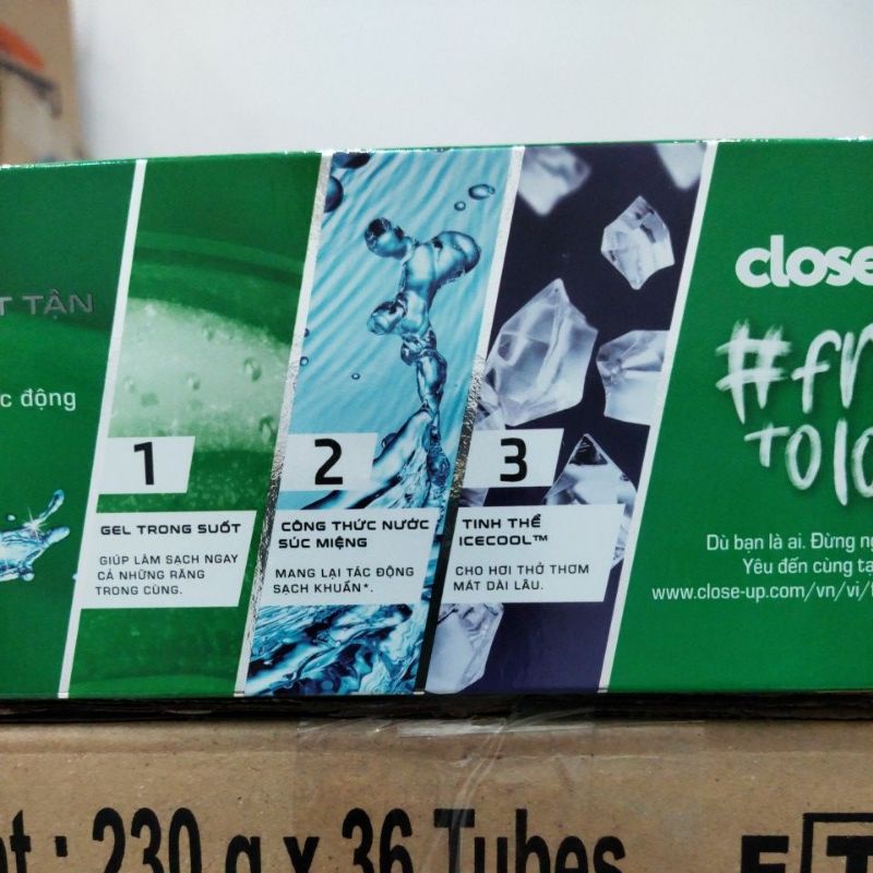 Kem đánh răng closeup bạc hà