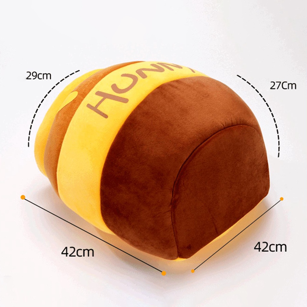 Giường Ngủ Cho Thú Cưng Hình Nồi Mật Ong Mềm Mại Ấm Áp Giặt Máy Được