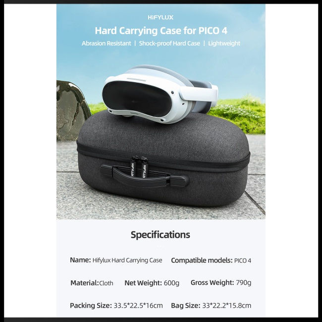 Túi Đựng Bảo Vệ Chống Thấm Nước Cho Kính Thực Tế Ảo Pico 4 Vr