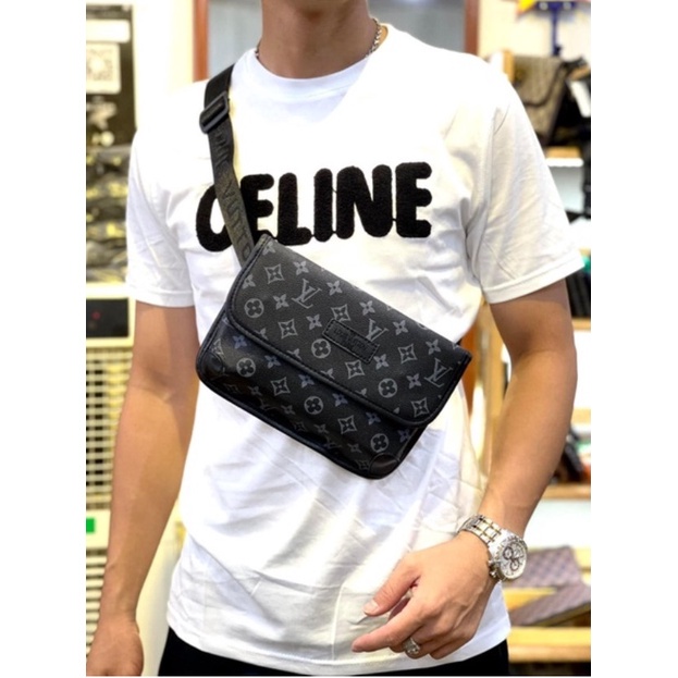 Túi đeo chéo caro nam thời trang giới trẻ hot 2022