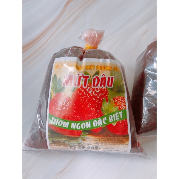 Mứt dâu tây Đà Lạt