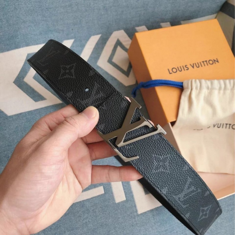 Thắt lưng lv nam Thắt Lưng Da Thật Khóa Chữ L Thời Trang Cao Cấp Cho Nam