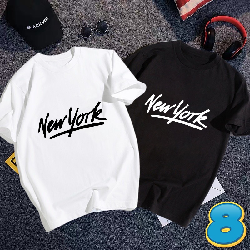 Album 7 - BST áo thun unisex form rộng mùa hè thời trang phong cách Hàn Quốc