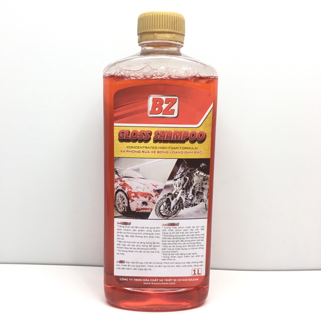 Nước rửa xe không chạm Mr Clean, Sprayking Super Wash và nước rửa xe BZ bóng loáng đậm đặc