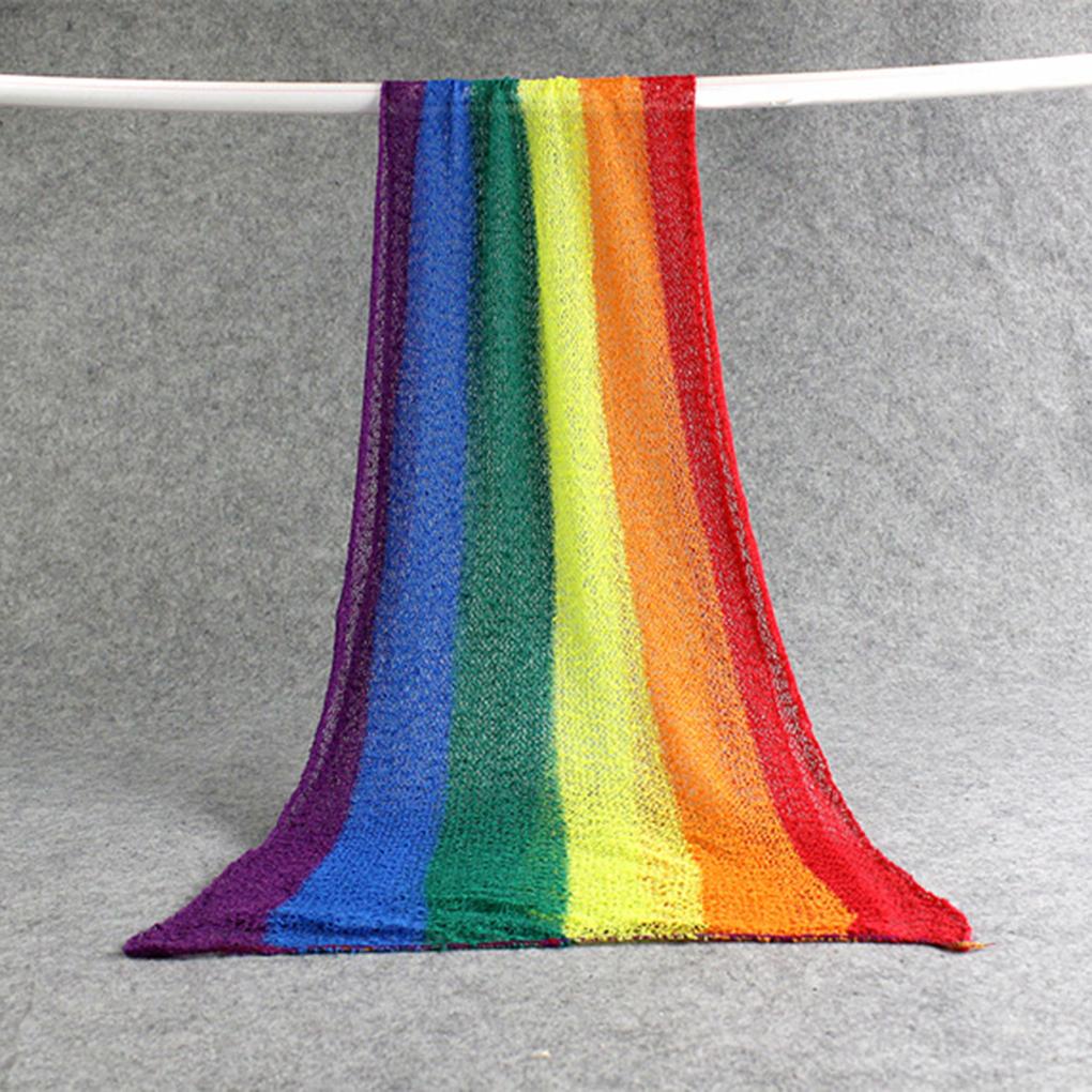 1 Chăn Cotton Màu Trơn 40 / * 150cm Làm Phụ Kiện Chụp Ảnh Cho Bé