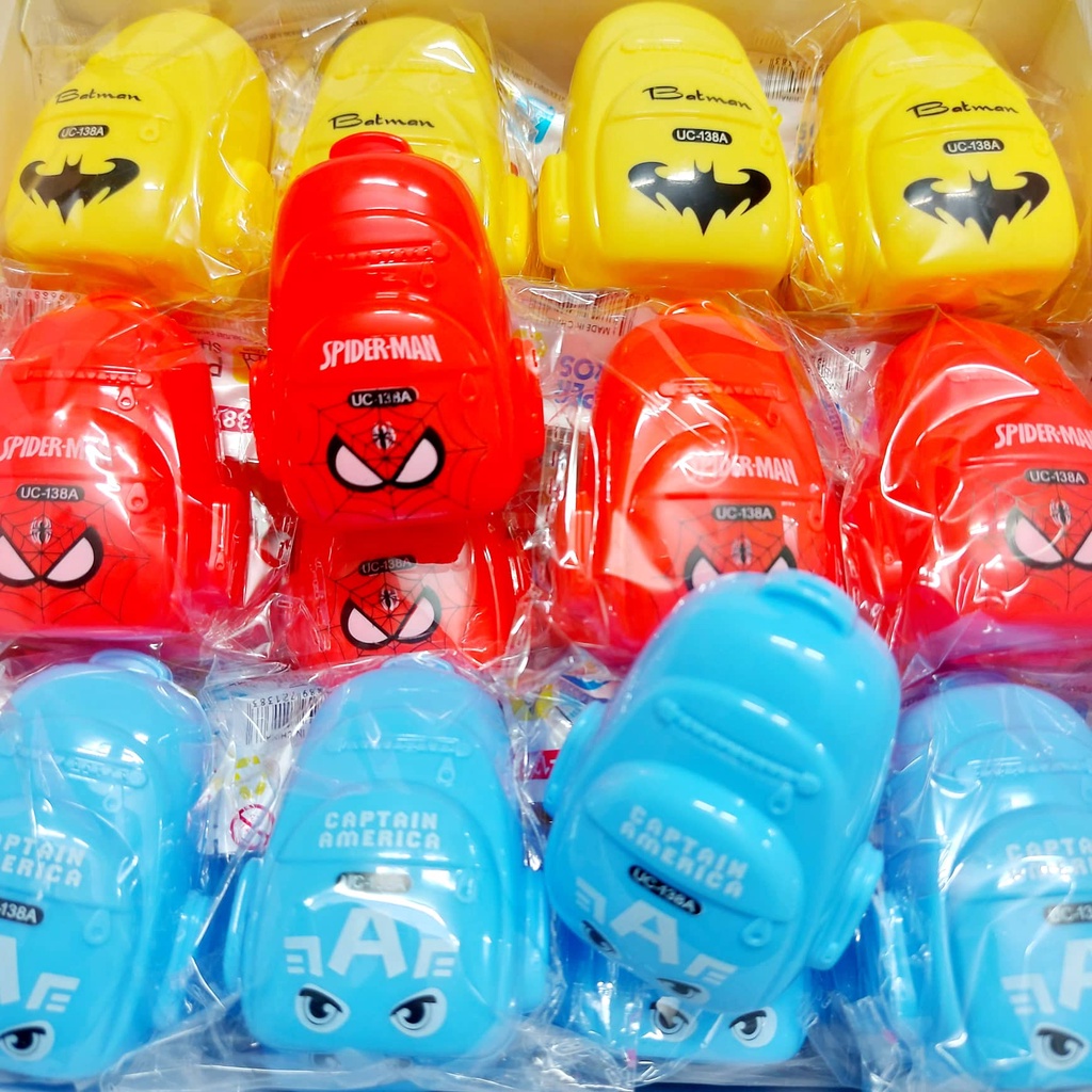 Gọt Bút Chì Chuốt Bút Chì Hình Balo Siêu Nhân Cho Học Sinh