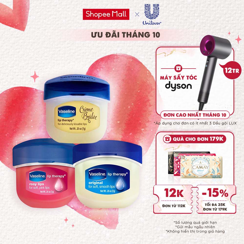 Sáp dưỡng môi Vaseline Lip 7g