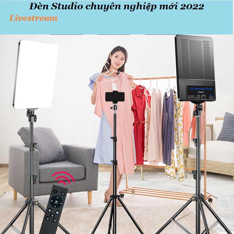 Đèn hỗ trợ Studio chụp ảnh livestream và quay video chuyên nghiệp CAMERA LIGHT M777 A111 A112 M240 chính hãng