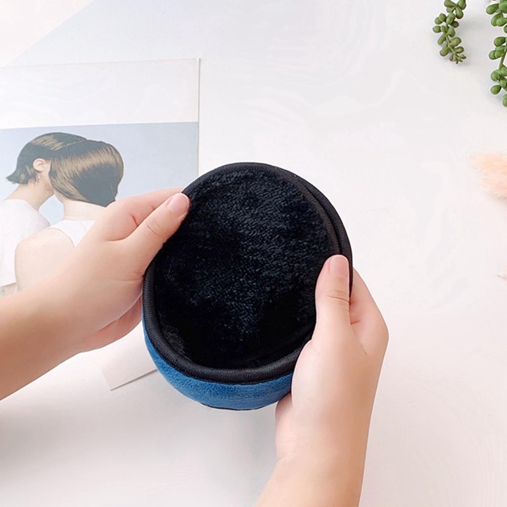 Đệm Tai Bằng Lông Nhung Dày Dặn Mềm Mại Giữ Ấm Cho Nam G1Y4