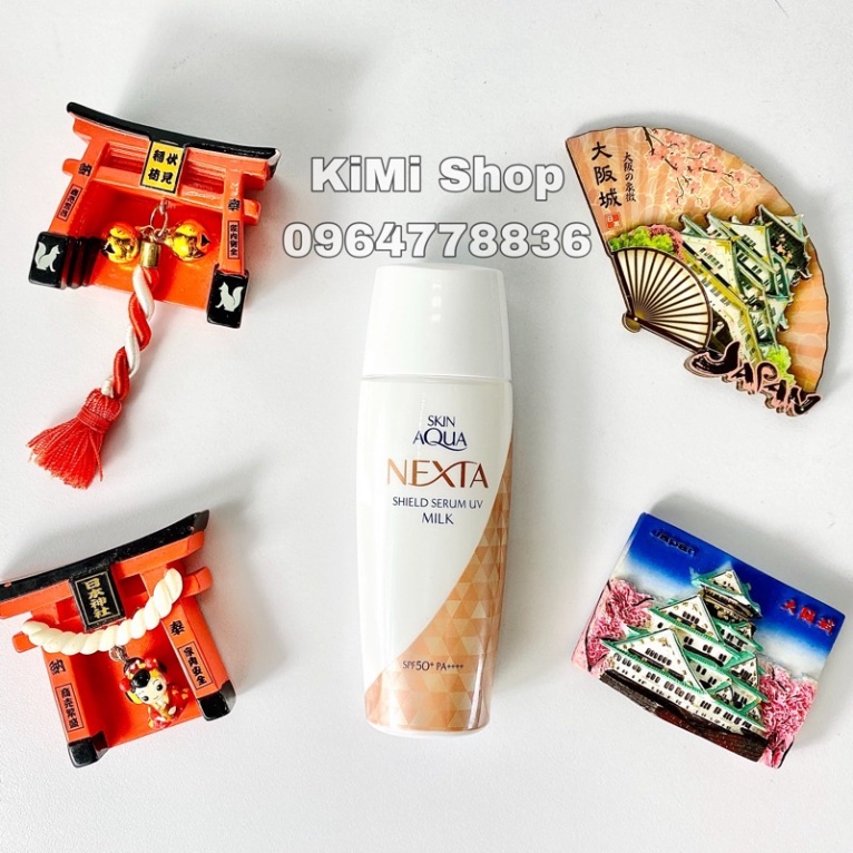 Kem chống nắng Skin Aqua Super Moisture//Nexta Serum UV Essence