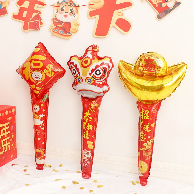 Bong Bóng Trang Trí Năm Mới Phong Cách Trung Hoa