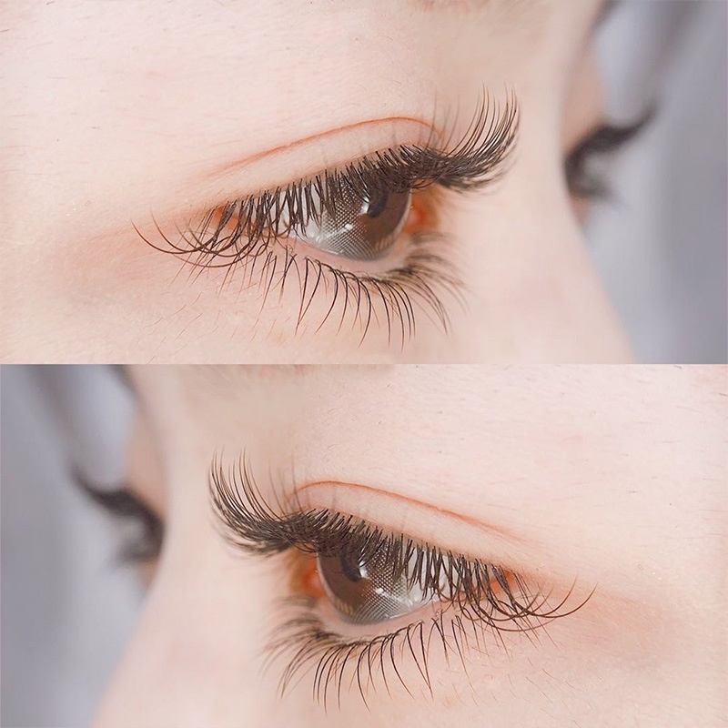 1 Hộp Lông Mi Giả YRSHOP Tự Nhiên Kiểu Đuôi Cá 2022
