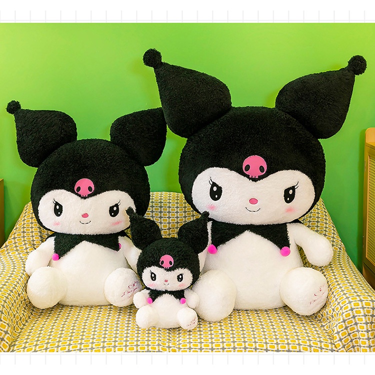 Gấu Nhồi  Bông Siêu Dễ Thương My Melody Kuromi Size Bự Phong Cách Nhật Bản Size 40cm - 120cm - Babi mama - G92