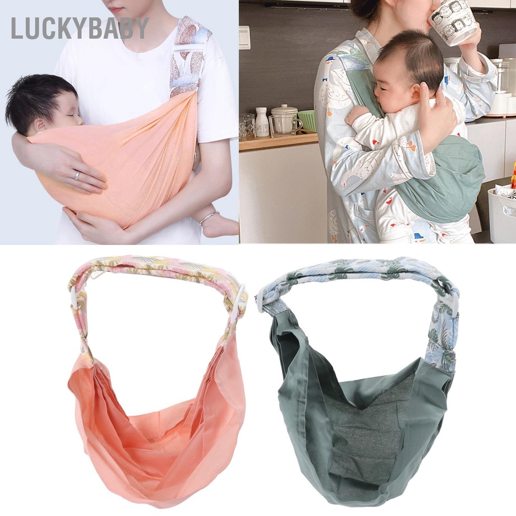 LUCKYBABY Địu em bé Mang thoáng khí Thân thiện với làn da Có thể điều chỉnh Dây quấn cho trẻ sơ sinh từ 0 đến 24 tháng