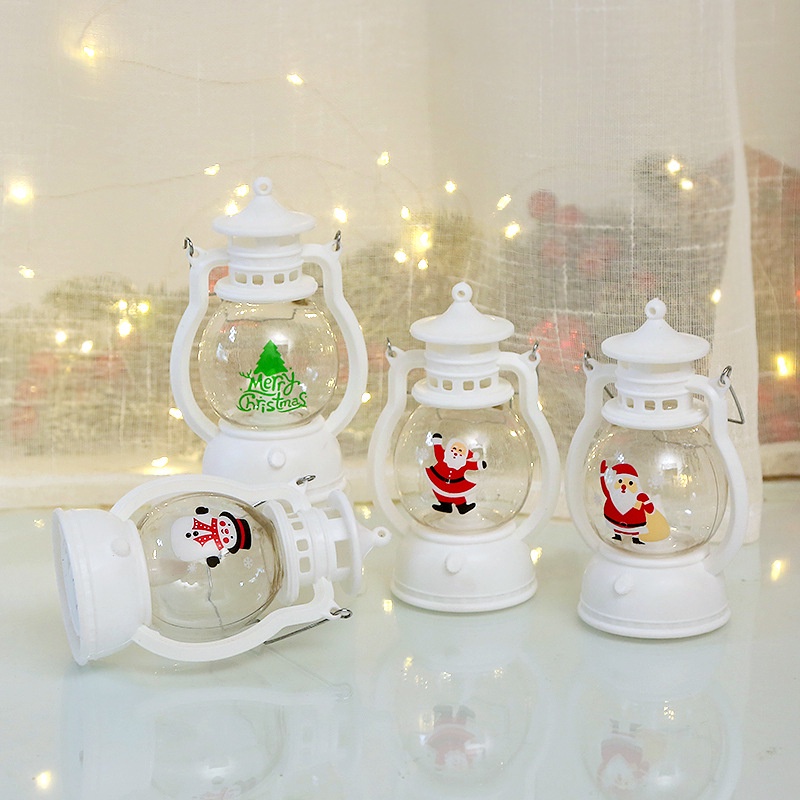 Đèn Led Hình Ông Già Noel Dùng Trang Trí Giáng Sinh