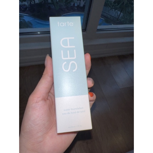 Có bill🇺🇸 Kem nền mỏng nhẹ chống nắng Tarte Rain Forest Of The Sea SPF15 water foundation 27s