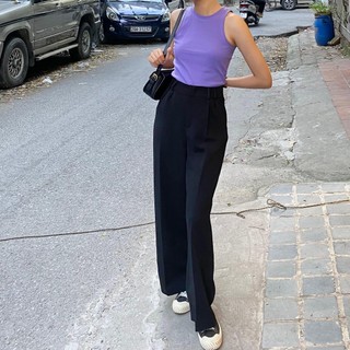 CieL tanktop- Áo ba lỗ Nữ- TÍM CÀ