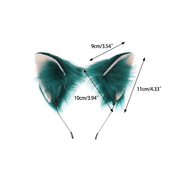 Băng Đô Tai Thỏ Lông Xù Hóa Trang Anime Đáng Yêu