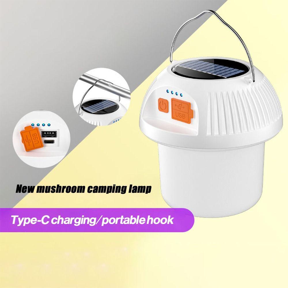 SUENIN Đèn LED Cắm Trại Năng Lượng Mặt Trời