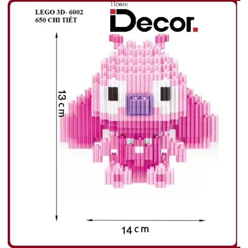 MÔ HÌNH LẮP RÁP HOẠT HÌNH ĐÁNG YÊU CHO BÉ - ĐỒ CHƠI XÉP HÌNH CHO BÉ