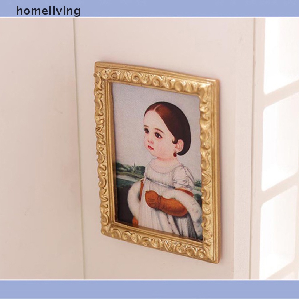 Mô Hình Khung Ảnh Mini 1: 12 Ob11 Tự Trang Trí Nhà Búp Bê