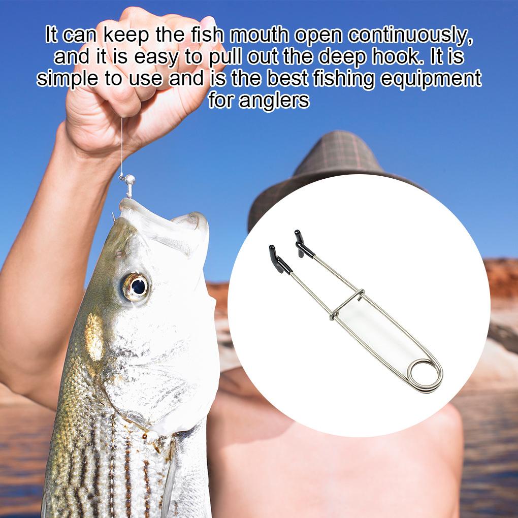 Dụng Cụ Hỗ Trợ Mở Miệng Cá Bằng Thép Không Gỉ Thiết Kế Nhỏ Gọn