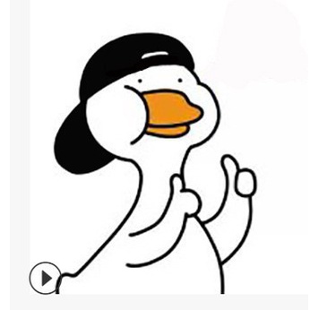 Decal miếng dán bồn cầu trang trí hình con vịt siêu đáng yêu