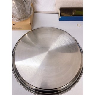 Mâm Tròn inox Việtcook Sezi ( 32, 36, 40, 46, 52cm)