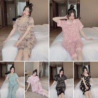 Mẫu Mặc Nhà Quần Ngố chất mango