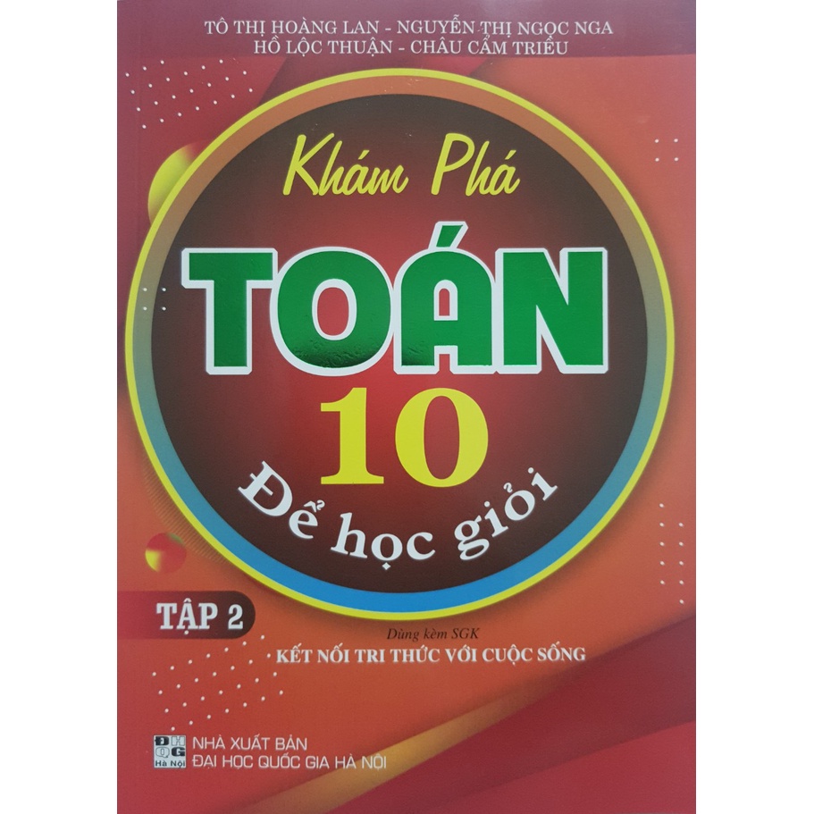 Sách - Combo Hai tập Khám phá Toán 10 để học giỏi (Dùng kèm SGK Kết Nối)