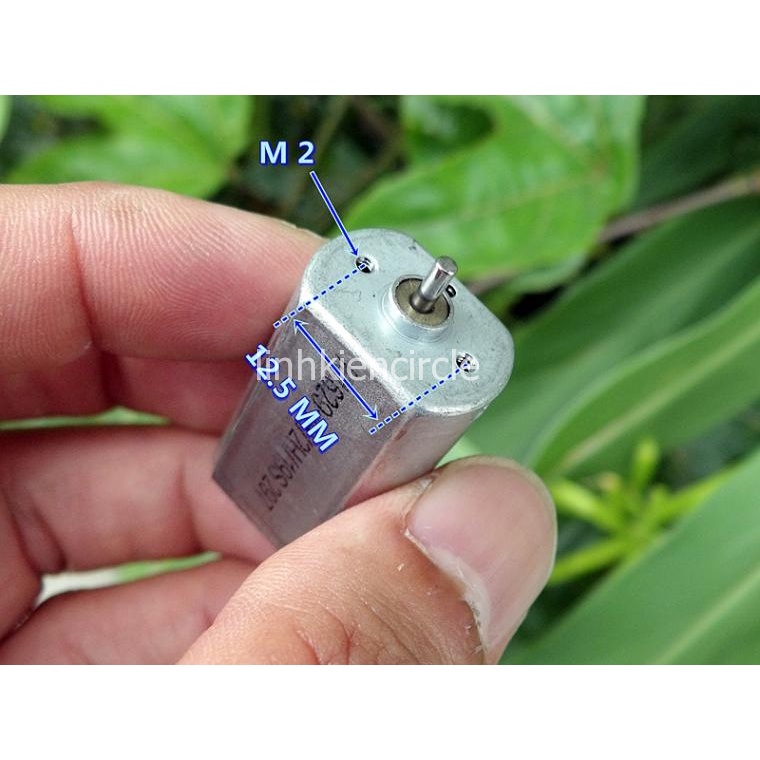 Động cơ motor 180 mô tơ mini 180-3245 điện áp 7.2V tốc độ cao - 24500rpm - LK0077