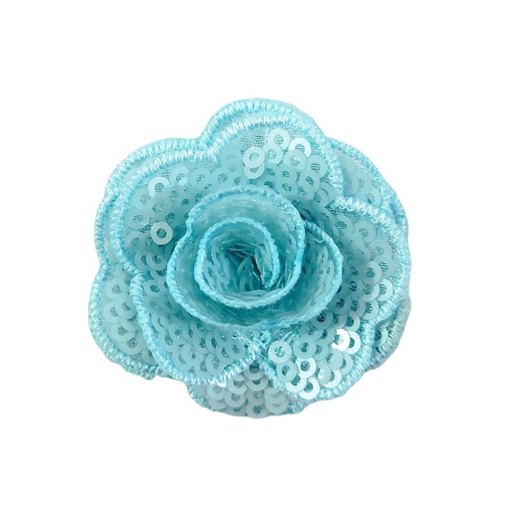 Miếng Dán Ủi Thêu Hình Hoa 3D 4CM Thời Trang