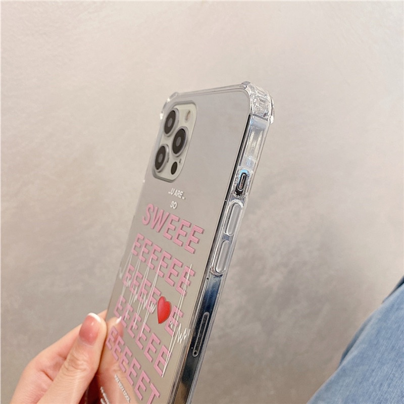 Ốp Lưng Gương Chống Sốc Swee-có IPhone/samsung/oppo/vivo/xiaomi