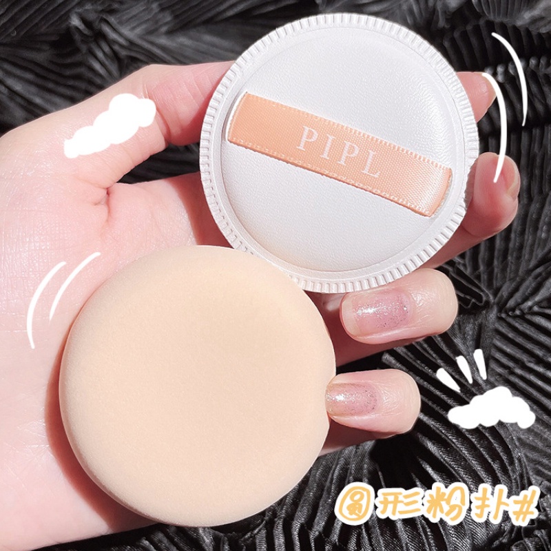 Bộ Mút Trang Điểm Mềm Mại Hình Tròn / Tam Giác / Hình Vuông / Tròn Màu Kẹo Dùng Cho Trang Điểm