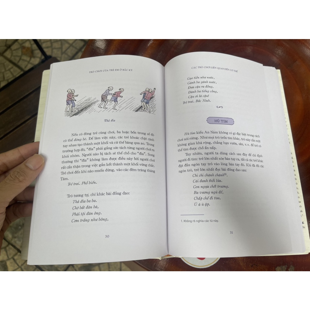 Sách - Trò Chơi Của Trẻ Em Ở Bắc Kỳ – Ngô Quý Sơn – Phùng Hồng Minh dịch – Nhã Nam – NXB Thế Giới
