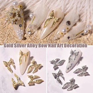 Charm nơ nail trang trí móng