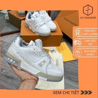 |gg store| giày sneaker lv luxury trainer 54 trắng full pk