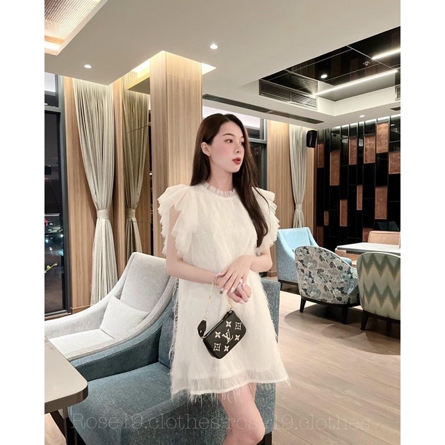 Luna Dress thiết kế dáng suông tay xoè bồng siêu xinh
