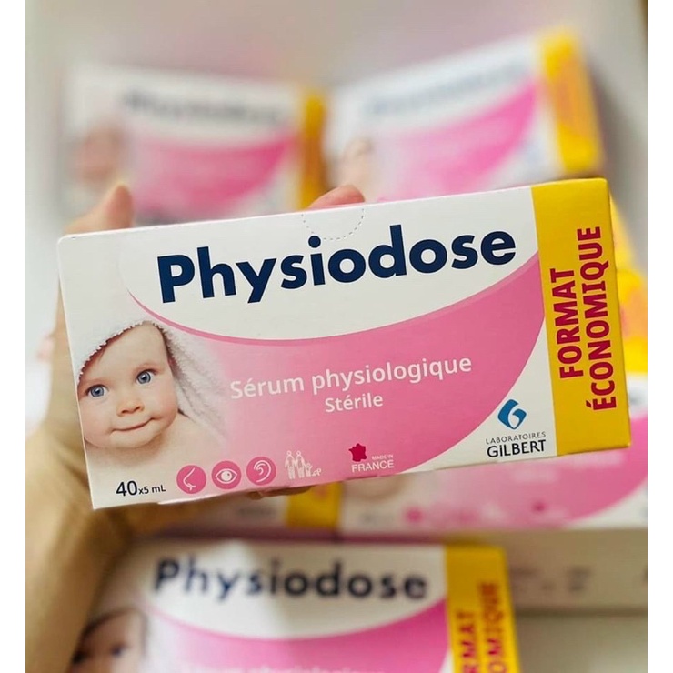 Muối hồng Pháp Physiodose 40 tép