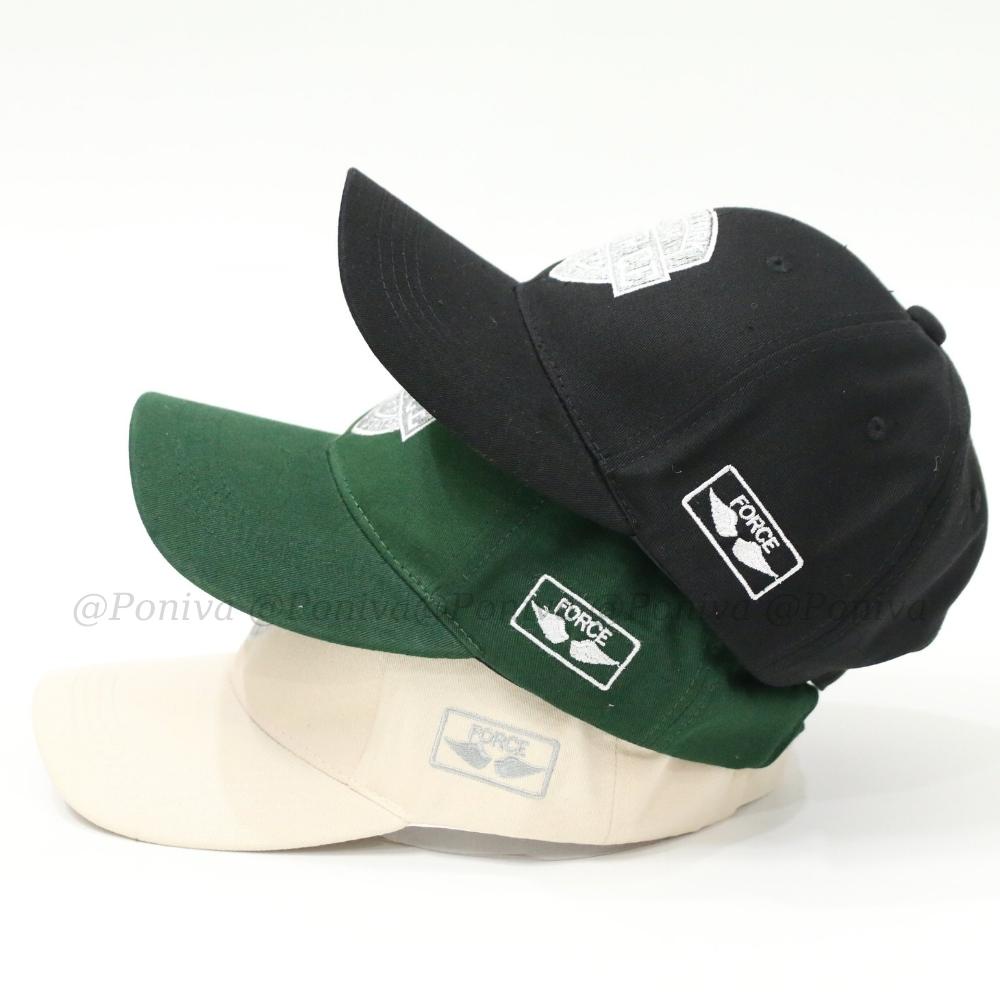 Mũ lưỡi trai ❤️ Nón kết thêu chữ FORCE chất kaki cao cấp form unisex nam nữ BT22 phong cách Ulzzang PONIVA siêu hot