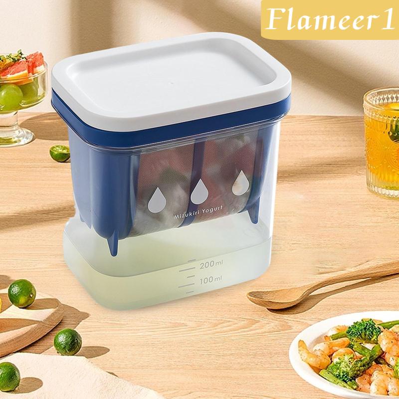 1 Dụng Cụ Lọc Sữa Chua Hy Lạp Có Nắp Đậy Tiện Dụng
