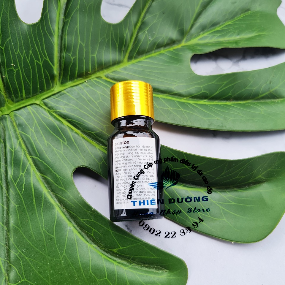 Serum đào thải nám tàn nhang mụn Skintox Dimanlaier Hồng Kông