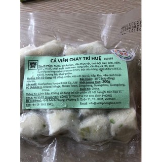 Cá viên chay trí huệ 200gr