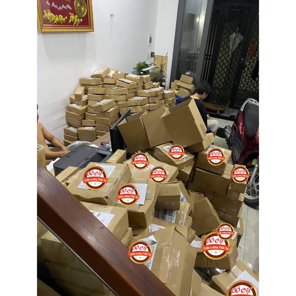 Bánh tráng phơi sương Cô Cự 300gr, muối ruốc hành phi 200gr , bơ béo 200gr