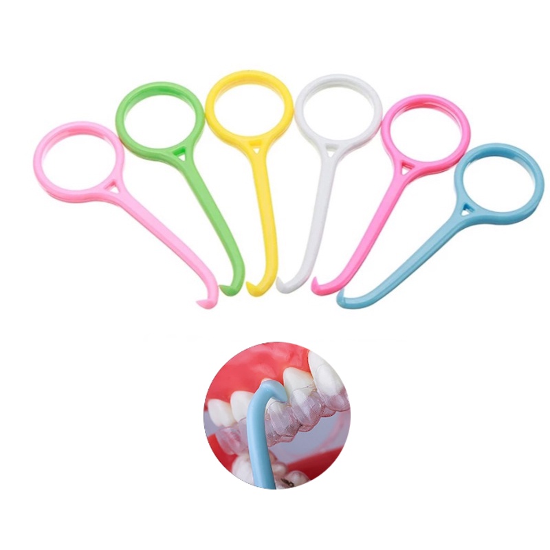 Set 6 Dụng Cụ Hỗ Trợ Tháo Gỡ Móc Nha Khoa Chăm Sóc Răng Miệng Đa Năng