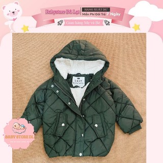 Áo phao mũ lót lông siêu ấm xuất dư xịn love outerwear