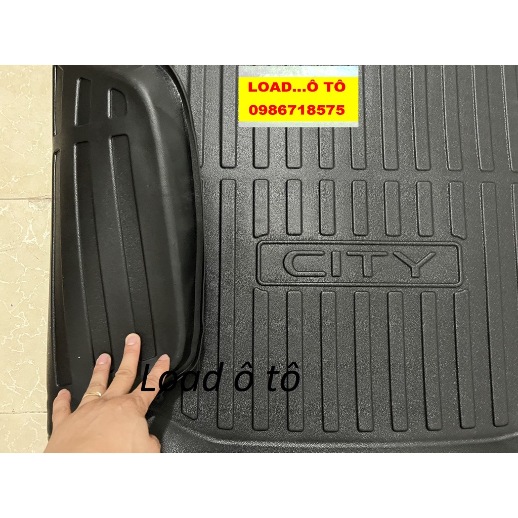 Lót Cốp Nhựa Xe Honda City 2023-2018 Mẫu Nhựa Dẻo Cao Cấp