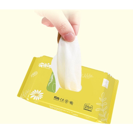 Khăn Giấy Uớt Đa Năng Khán Khuẩn 1 Gói 25 Tờ